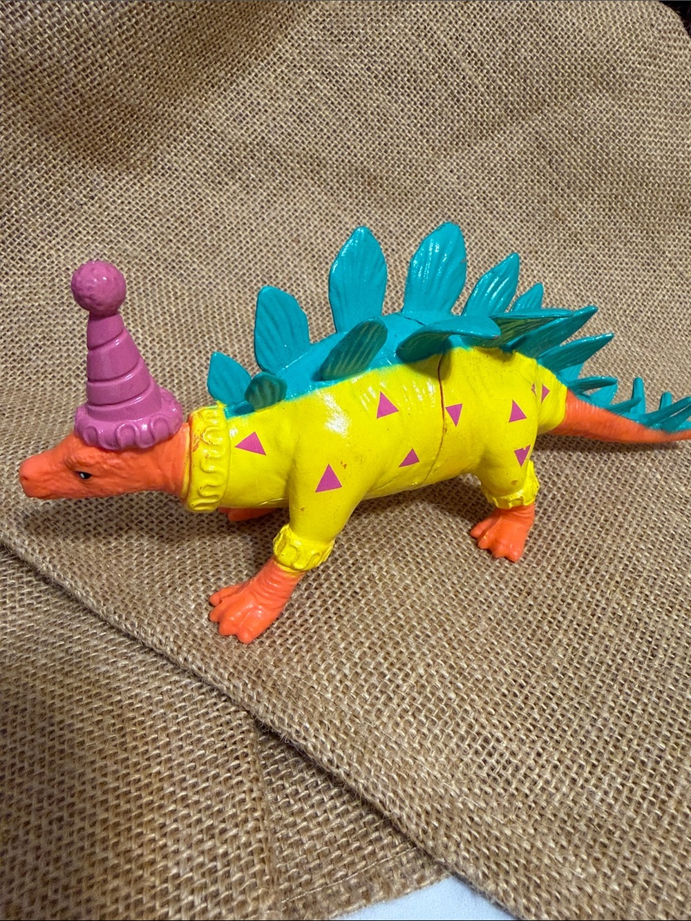 Ankyo Target Party Animal Figures Dinosaur Stegosaurus Cake Topper Vintage GUC